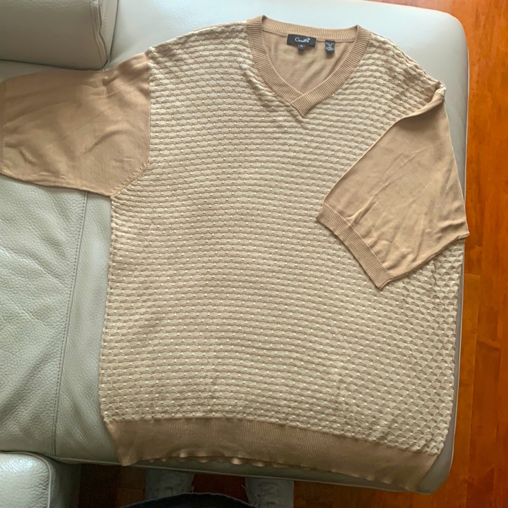 GEMELLI XL silk vintage V shirt
